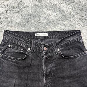 zara デニム ジーンズ ブラック