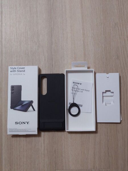 【ほぼ新品】XPERIA1Ⅶ 純正ケース ブラック