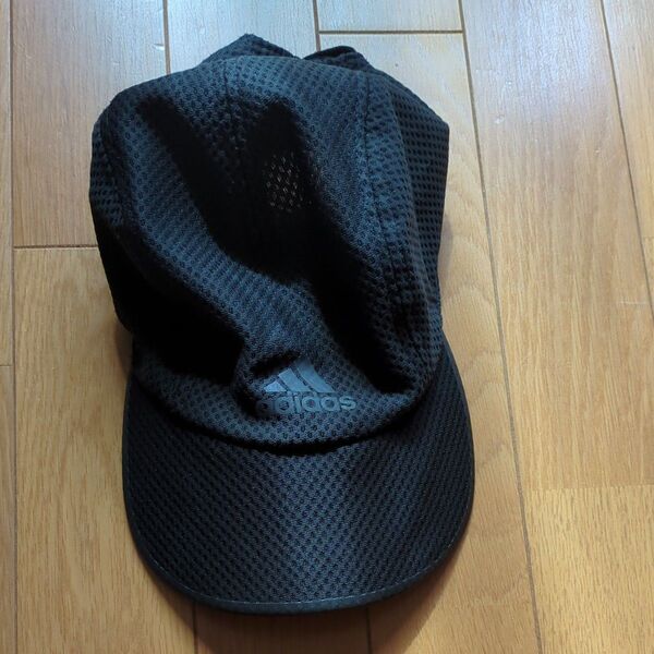 adidas メッシュキャップ ブラック