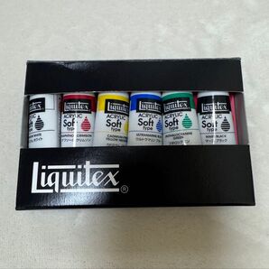 Liquitex アクリル絵具セット 6色 + パレット ネイル技能検定