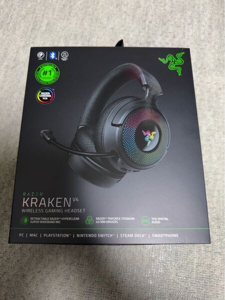 Razer Kraken V4 ワイヤレス ゲーミングヘッドセット