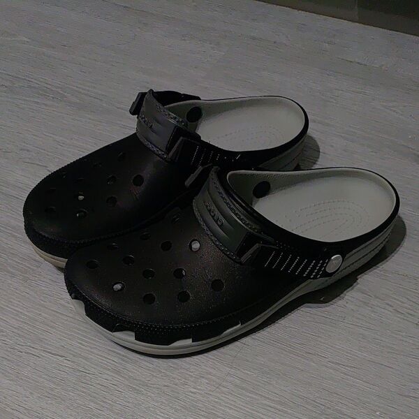 クロックス crocs 黒 サンダル ブラック クラシック ターボ