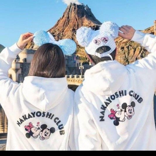ディズニー パーカー ミッキー ミニーなかよしくらぶ トップス なりきり ドナルド デイジー グーフィー