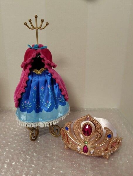 アナ アクセサリースタンド リングピロー アナと雪の女王 プリンセス ドレス インテリア アクセサリー エルサ ラプンツェル