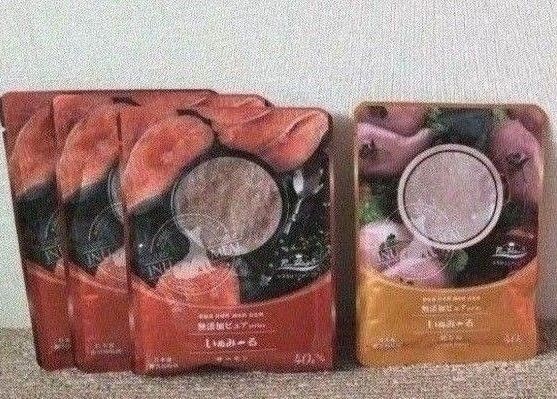 いぬみ~る 無添加ピュア40g サーモン×3 鶏むね×1