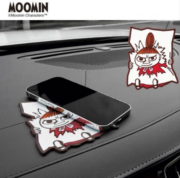 MOOMIN ムーミン リトルミイ 車用滑り止めマット リトルミィ スマホすべり止め 落下防止 携帯置き スマホスタンド