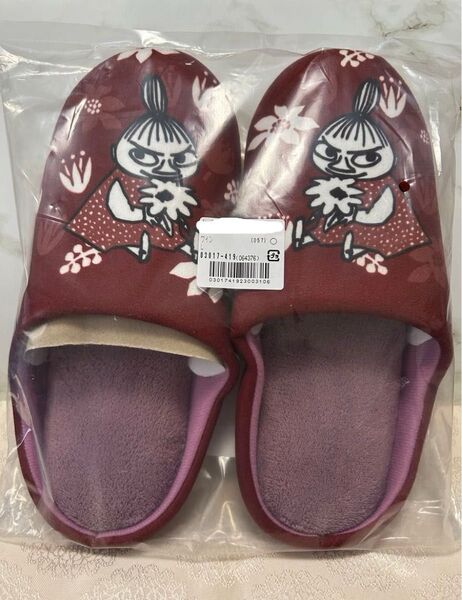 ムーミン リトルミイ ルームシューズ ふかふかスリッパ 新品 リトルミィ MOOMIN おしゃれスリッパ リトルミー