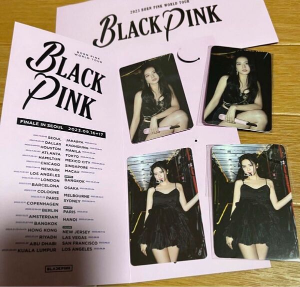 ジス JISOO トレカ BLACKPINK BORNPINK フォトカード