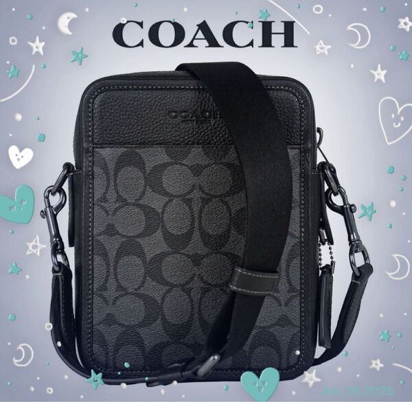 【新品未使用】 COACH コーチ CC009 メンズショルダーバッグ