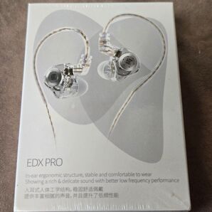 KZ EDX PRO イヤホン クリア 未使用