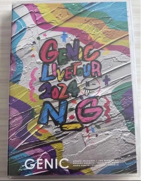 GENIC LIVE TOUR 2024 N_G (mu-mo限定盤) (Blu-ray Disc) GENIC
