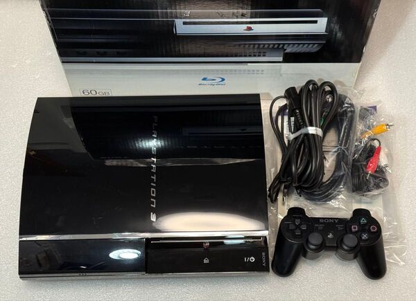PS3 初期型 CECHA00 箱付き 付属品完備 美品