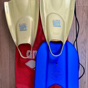 3点セット hydro TECH2フィン arenaメッシュ arenaプルブイ