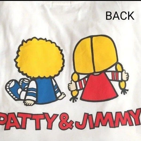 patty&jimmy パティ&ジミー 半袖Tシャツ Lサイズ 白 サンリオ 完売品 ☆クーポンご利用で500円off