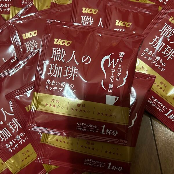UCC 職人の珈琲 ドリップコーヒー あまい香りのリッチブレンド 30袋