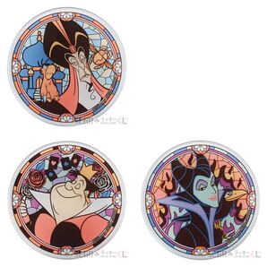 ディズニー ヴィランズ セガラッキーくじ ガラスプレート まとめ売り