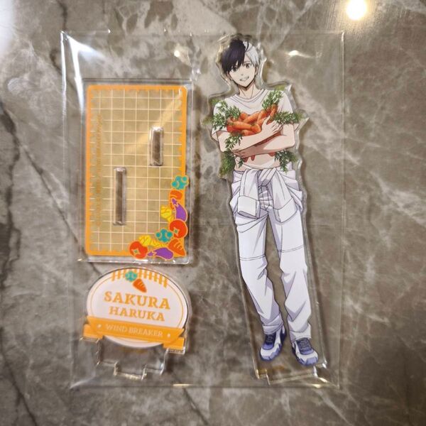 WIND BREAKER ウインドブレーカー アクリルスタンド お野菜収穫 ver.