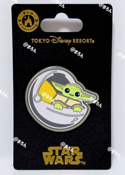 ピンバッジ グローグー スターウォーズ スターツアーズ ディズニー リゾート限定