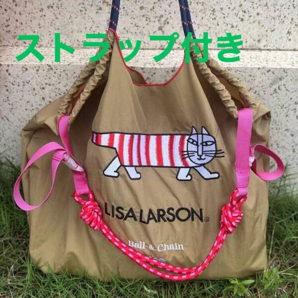刺繍 新品【Ball&Chain】ボールアンドチェーン トートバッグエコバッグ