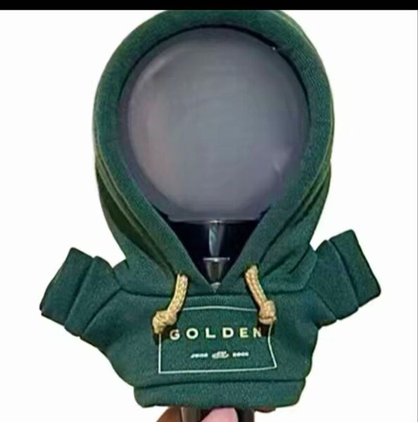 新品未使用BTS ジョングク グク GOLDENミニフーディー アミボムカバー