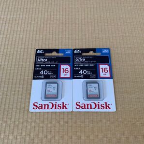 サンディスク SanDisk SDHC多用途カード Ultra UHS-I 16GB 2個セット
