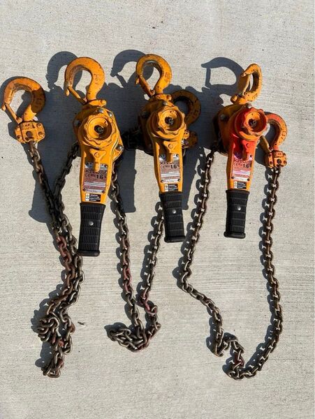 キトー 1.6t レバーブロック KITO 3個セット