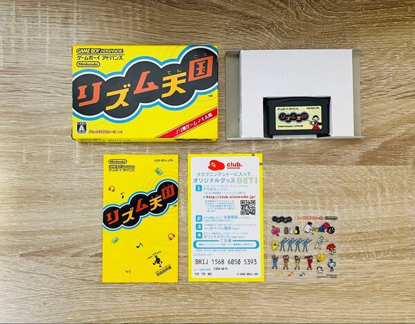 美品 完品 リズム天国 ゲームボーイアドバンス GBA ソフト