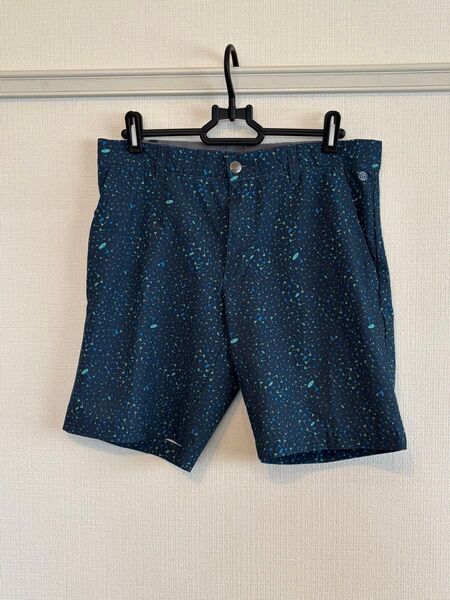 アディダスゴルフ メンズ ショートパンツ ブルー サイズ79センチ