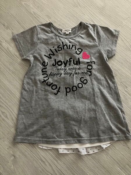 something サムシング エドウィン EDWIN Tシャツ 半袖Tシャツ レース ワンピース 140 110 120 130