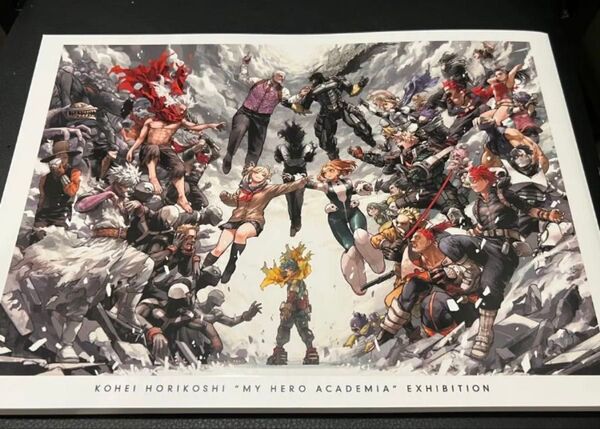 ヒロアカ原画展 公式図録 ヒロアカ展 僕のヒーローアカデミア