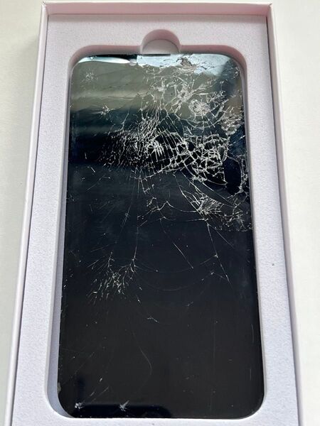 純正品 iPhone 14 フロントパネル OLEDディスプレイ 表示タッチ良好 ガラス割れ