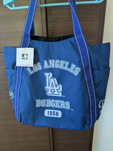 MLB ドジャース バルーントートバッグ 大容量