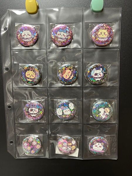 ちいかわ てんしとあくま ホログラム 缶バッジ全12種類コンプリートセット