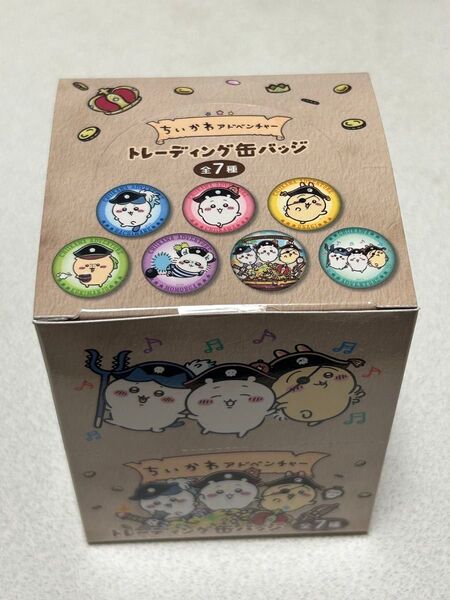 ちいかわアドベンチャー トレーディング缶バッジBOX