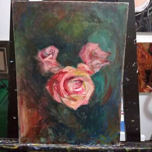 更新型油絵 抽象#13