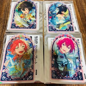 あんスタ あんさんぶるスターズ ジュエリープレート 朱桜司 月永レオ 朔間凛月 瀬名泉 4点セット