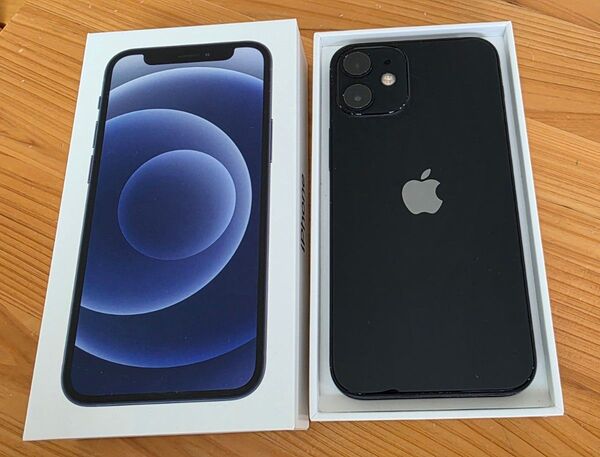 Apple iPhone 12 mini 128GB ブラック SIMフリー中古美品 バッテリー79%