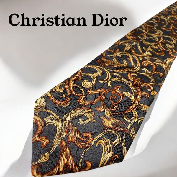 Christian Dior クリスチャンディオール ネクタイ シルク100