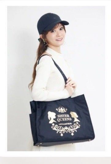 新品★ アナ雪 トートバッグ ディズニー しまむら ちはる アナ エルサ 戴冠式