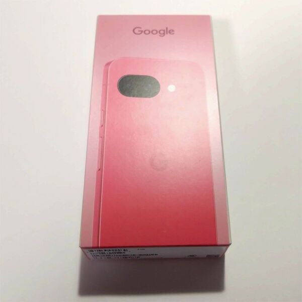 【新品】 【未開封】 Google Pixel 9a Peony 128GB 国内版SIMフリー 【送料無料】