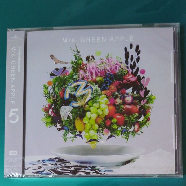 5 (通常盤) Mrs.GREEN APPLE ミセスグリーンアップル ベストアルバム 新品未開封