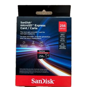 Switch2対応 新品未使用品 SanDisk製 MicroSD Express 256GB