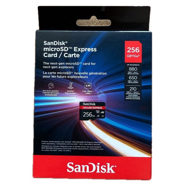 Switch2対応 SanDisk製 MicroSD Express 256GB