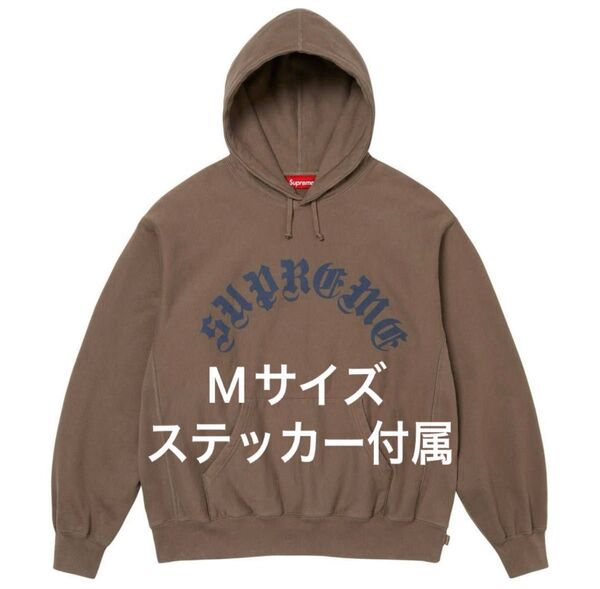 Supreme Printed Arc Hooded Sweatshirt Mサイズ Dusty Brown/ダスティブラウン