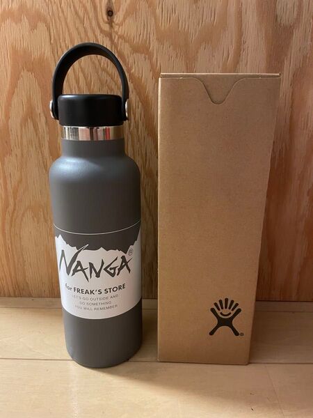 ナンガ×ハイドロフラスク×フリークスストア 18oz スタンダードマウス STONE グレー 新品 正規品 水筒 ステンレスボトル