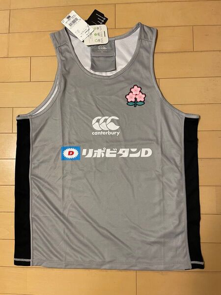 カンタベリー ラグビー日本代表 タンクトップ XL ユニフォーム R32159JP TRAINING TANKTOP 新品 正規品