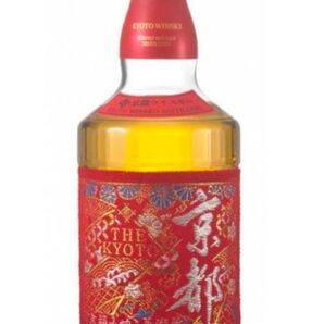 京都ウイスキー 西陣織赤帯(ラベル) 700ml