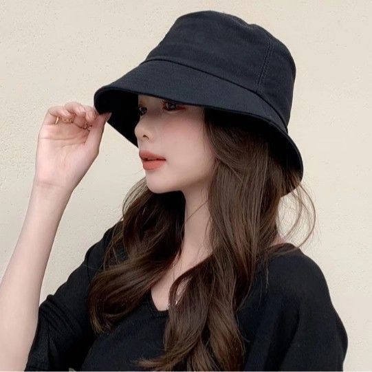 【新品】ブラック バケットハット UVカット 帽子 ストリート 韓国ファッション
