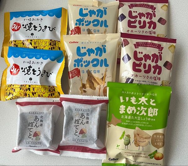 6/3終了 北海道お土産 お菓子9点まとめ売り