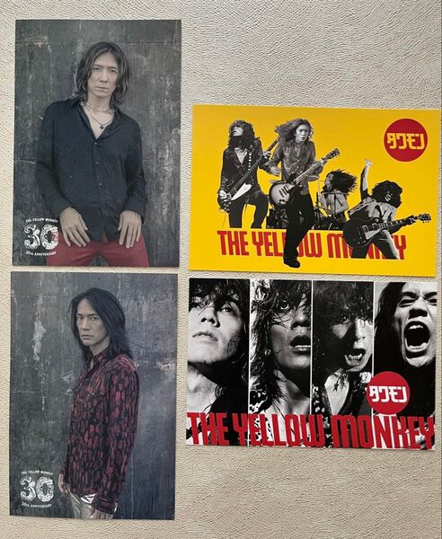THE YELLOW MONKEY × TOWER RECORDS タワモン ポストカード4枚セット